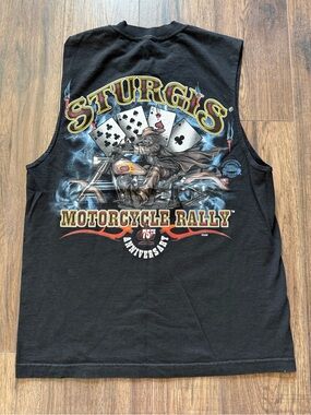 Sturgis Motorcycle Rally Graphic Tank - Black